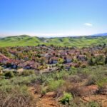 City of Diamond Bar scenic view of hills and homes